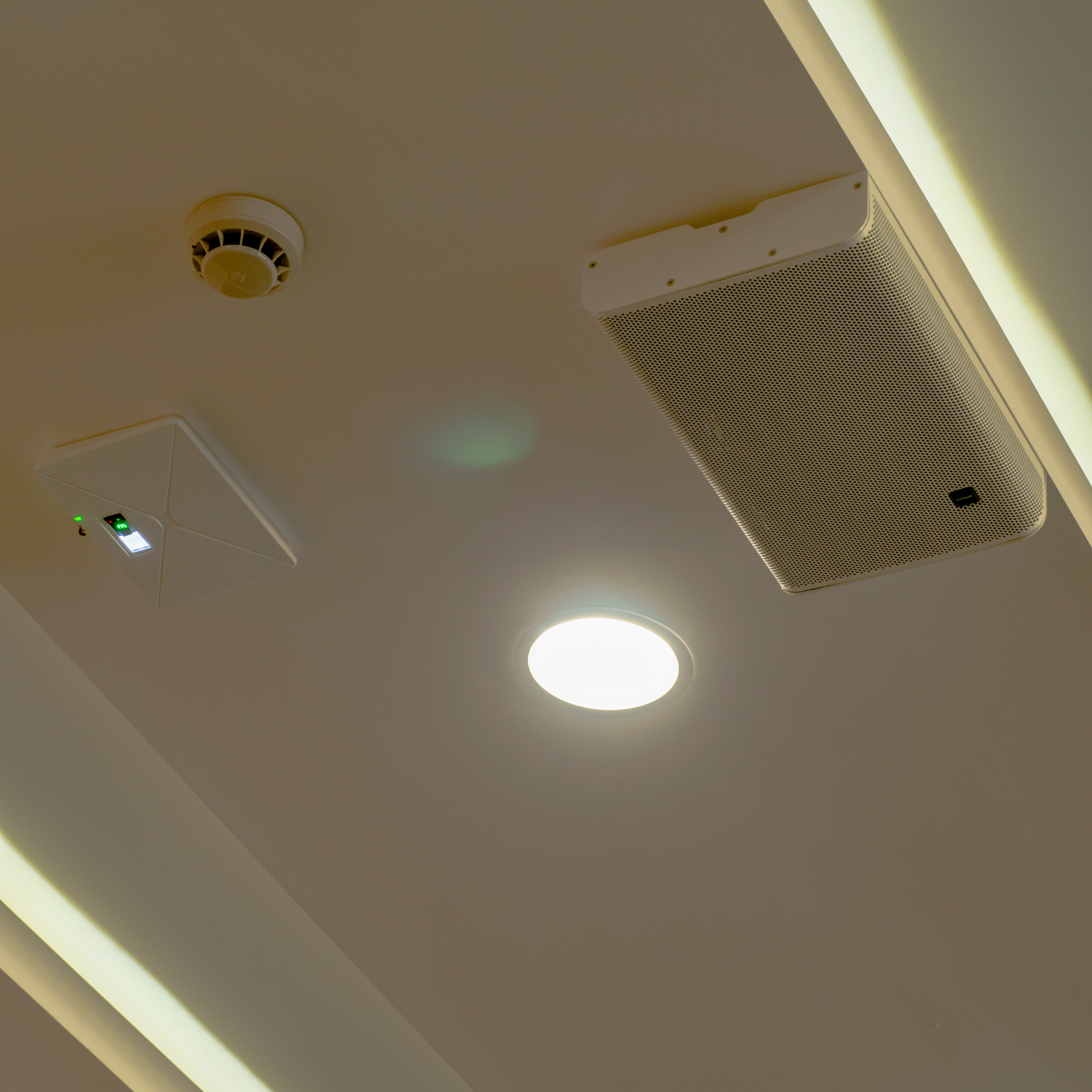 Central control console