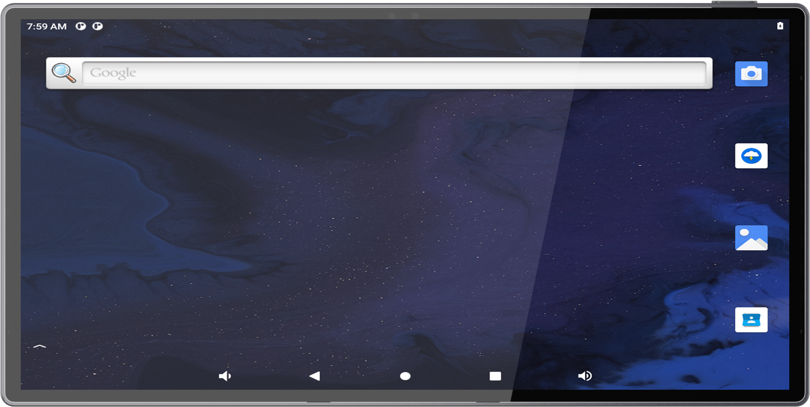 7 inch wall touch screen POE