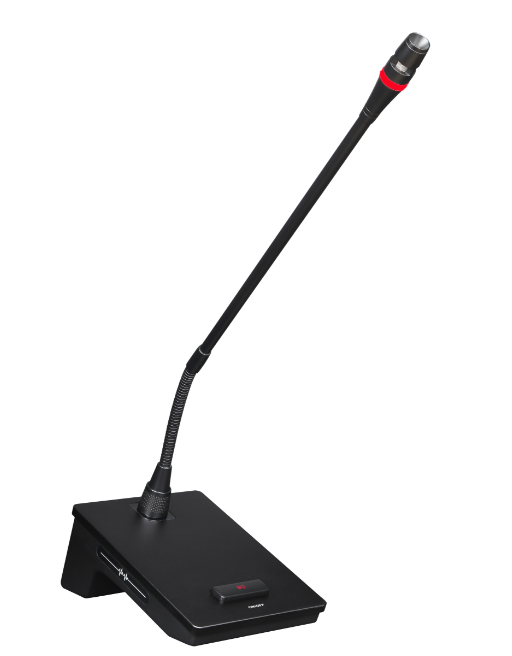 Wired podium microphone